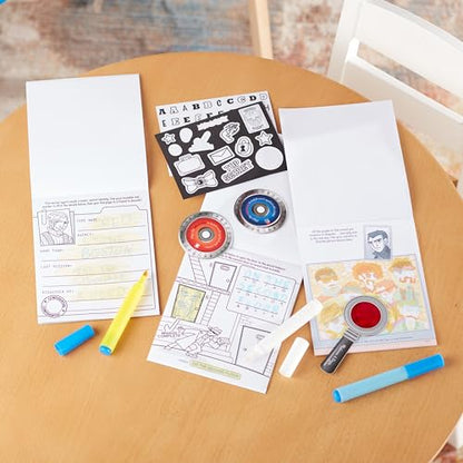Melissa & Doug On The Go Secret Decoder Deluxe Activity Set and Super Sleuth Toy