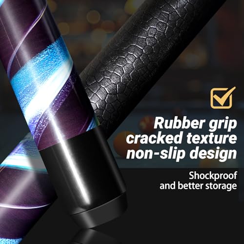 Pool Cue Stick Billiard Sticks: 58 Inch Pool Stick with 13mm Tip Professional Billiard Cue Sticks 18/19/ 20/21 oz, Premium Canadian Maple Wood Pool Cues for Pool Table for Men Women in Bar House（C43）