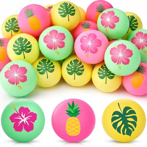 Soulchen 24 Pcs Table Tennis Balls Bulk 40mm Novelty Fun Table Tennis Balls Accessories for Gift Party - style: Pineapple