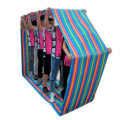 Playing Run Mat Multiplayer Cooperative Game - Running Mat, Teamwork Game Props, Fun Games/Birthday Party (Size : Adult-20M//65FT) - size: Adult-20M//65FT
