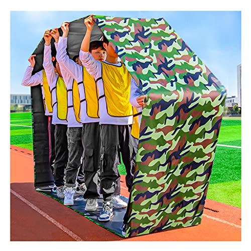 Playing Run Mat Adult Kids Teamwork Game - Oxford Cloth Running Mat, Fun Multiplayer Co-op Game Props (Size : Adult-6M/20FT) - size: Adult-6M/20FT