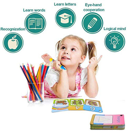 Coolplay Water Coloring Cards Learning Number Shape Color Toddler Girl Toy Water Paint Cards Airplane Activities for Kids Toy - style: number cards