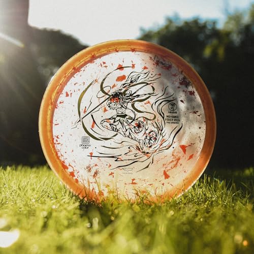 Yikun Disc Golf| Pro Worlds 2025 Limited Edition | | Fairway-Distance Hybrid Disc | Max 100m+ Flights for All Skill Levels | Late-Turn Glide & Reliable Fade | PDGA Approved 170-176g - color: orange