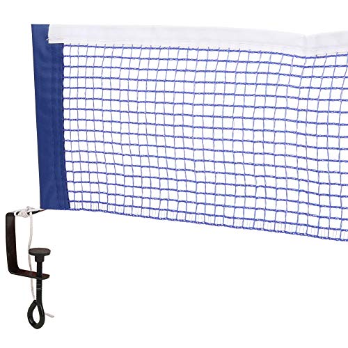 Tennis Table Net with Fixing Bracket, Portable Simple Polyester Tennis Table Ping Pong Net Sports Replacement Accessories
