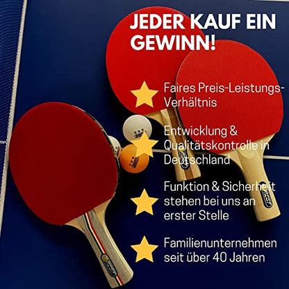 Best Sport 2059818 3-Star Table Tennis Tournament Balls - White