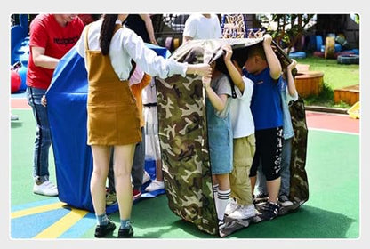 Children's Cooperative Game Group Game Props Activity Mat, Creative Indoor and Outdoor Game Sense Integration Training Props