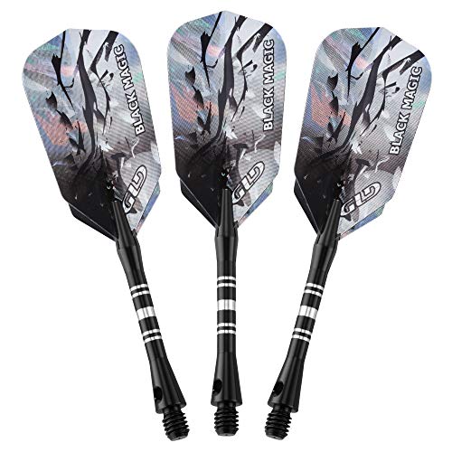 Viper Black Magic Soft Tip Darts, 18 Grams - style: Coarse Knurling