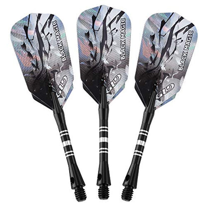 Viper Black Magic Soft Tip Darts, 18 Grams - style: Coarse Knurling
