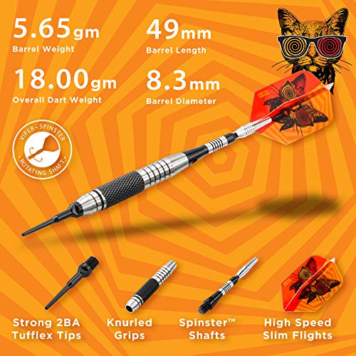 Viper "The Freak" Soft Tip Darts - style: Extended Band