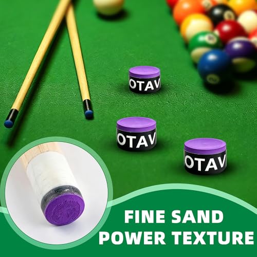 OTAVILEM Billiard Cue Chalk,Premium Pool Cue Chalk Billiard Pool Stick Chalk Billiards Chalk - color: Purple
