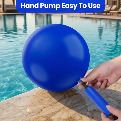 Pool Party Toys Games Set - Giant Inflatable Tic Tac Toe Float Game, Outdoor Pool Games for Adults Kids Family Pool Toys for 2-10 Players, Fun Swimming Beach Yard Activities with 10 Balls for Ages 6+ - size: Basic -- 56" x 56"
