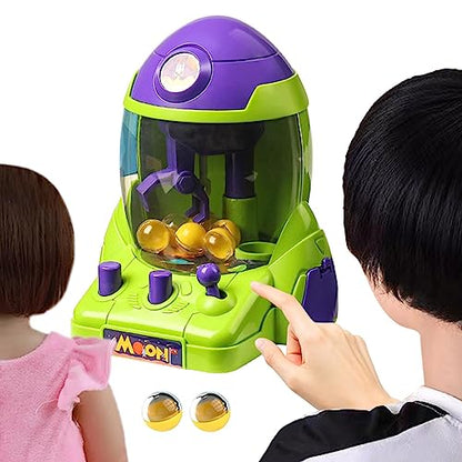 DYNWAVE Kids Claw Machine Toy Prize Dispenser Vending Toy Claw Game Toy Novelty Control The Levers Mini Arcade Game for Boys Girls