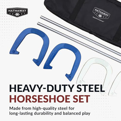 Hathaway Heavy Duty Horseshoe Set