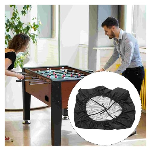 Foosball Table Cover Waterproof Oxford Table Football Cover 160x115x50cm 210D Silver Coated Portable Foosball Protector Outdoor Indoor Easy to Store