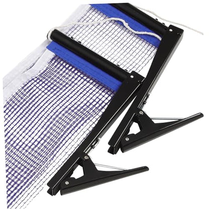Sosoport Standard Table Tennis Net Pong Net Replacement Rack Outdoor Indoor Easy to Use and Carry