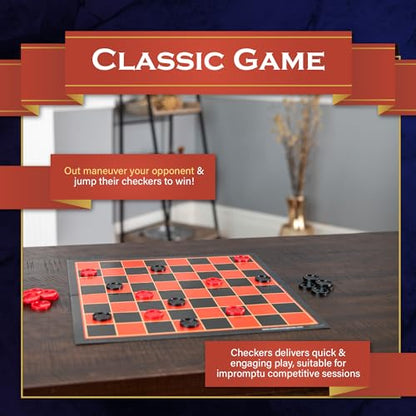 Continuum Games Checkers Family Traditions Board Games for 72 months to 1188 months
