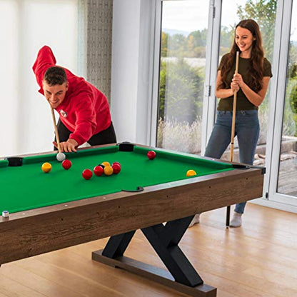 PINPOINT Pool Table | Billiard Tables | Full Pool Billiards Table Set with Accessories