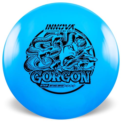 Innova Star Gorgon Distance Driver, Control Disc Golf Driver with Straight Glide (Colors Will Vary) - size: 165-169g