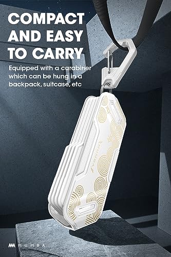 Mumba 12 Switch Game Card Case for Nintendo Switch Game Cards, Portable and Exquisite Protective Hard Shell with 4 Layer Rotatable Holder for Nintendo Switch 2/Switch/Switch OLED/Lite(White/Gold) - color: White/Gold