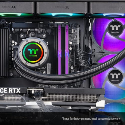 Thermaltake LCGS View u2880-380 Gaming Desktop (Intel® Core™ Ultra 9 285K, ToughRam 32GB DDR5 6400MT/s RGB Memory, NVIDIA® GeForce RTX™ 5080, 2TB NVMe M.2, WiFi, Windows 11) V38B-Z890-580-LCS - size: 285K, style: 5080