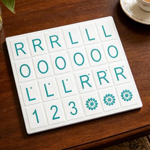 Mahjong Solo Practice Board - Solo Mahjong Board,18.5 * 16cm, Portable Tile Pattern Learning & Strategy Practice Boards for Beginners and Advanced Players - color: Sky Blue