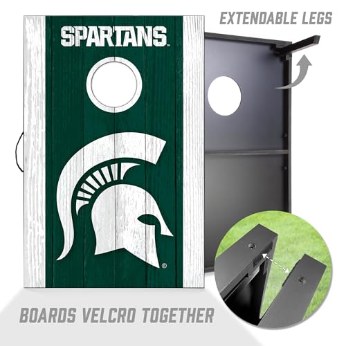 YouTheFan NCAA 2' x 3' Portable Cornhole Game with Logo Bags
