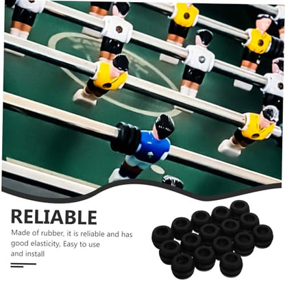 SUPVOX 16pcs Table Foosball Bushings Plastic Replacement Parts for Football Tables Fit for Standard Rods Easy to Install for Foosball Supplies