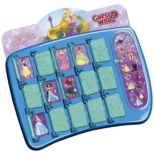 Hasbro Gaming Guess Who? Disney Princess Edition Kids Board Game, Fun Game for Families and Kids Ages 5 and Up, Easter Gifts for Boys and Girls, Preschool Games (Amazon Exclusive)