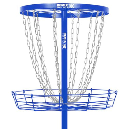 Remix Deluxe Practice Basket for Disc Golf - Choose Your Color and Style - color: Royal Blue