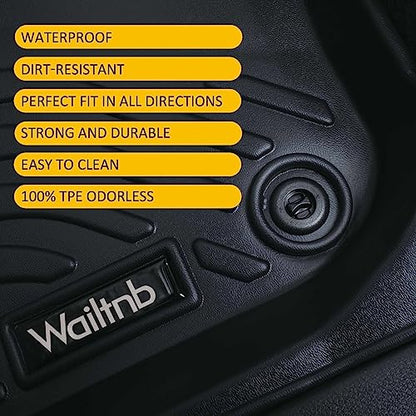 Wailtnb-Floor Mats & Cargo Mat for Jeep Grand Cherokee 2022 2023 2024 2025 2026 (Include 4XE Not for L&WK) All Weather Car Mats for Jeep Grand Cherokee 2022-2025 Liners Accessories - style: 47|For Jeep Grand Cheroke | 2022-2025 | Set