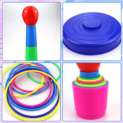 TCOTBE Toss Game, Games Set, Outdoor Games, for Kids Birthday Party Indoor Supplies,Soft Plastic Games,Gift Party,Xmas