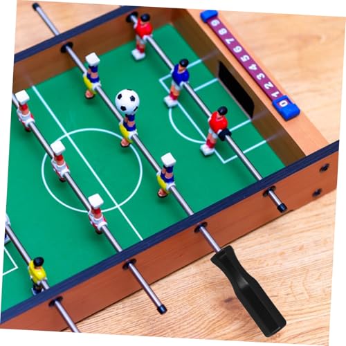 BESTonZON 4Pcs Black Plastic Foosball Table Handles Nonslip Grip Replacement Football Machine Accessories for Indoor Game Players