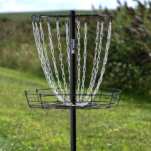 Remix Practice Basket for Disc Golf - Choose Your Color and Style - style: Single Chain - Royal Blue