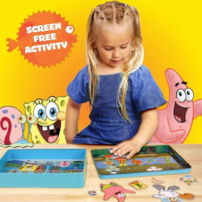 Spongebob Squarepants Magnetic Playset, 74 Magnets - color: Spongebob