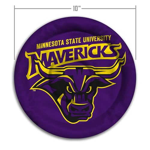 YouTheFan NCAA Minnesota State Mavericks Flimzee Bean-Bag Flying Disc - style: Minnesota St Mavericks
