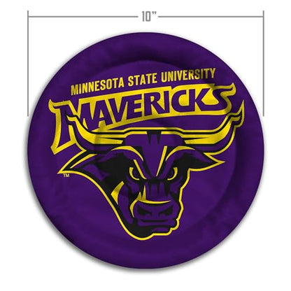 YouTheFan NCAA Minnesota State Mavericks Flimzee Bean-Bag Flying Disc - style: Minnesota St Mavericks