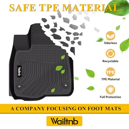 Wailtnb-All Weather Floor Mats & Cargo Liner Backrest Mat for Ford Expedition Max Bench 2021-2024 8 Seat Custom Fit Ford Expedition Max Bench 2021-2024 Waterproof Durable Accessories - style: 42|For Expedition Max | 2021-2025 | Bench 8 Backrest Set