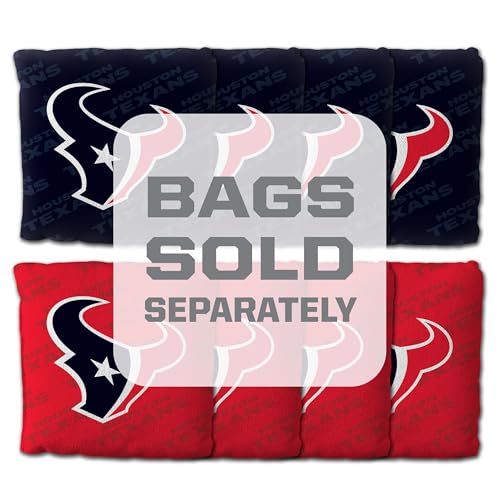 YouTheFan NFL 2' x 4' Slogan Series Professional Wood Cornhole Game - color: Houston Texans