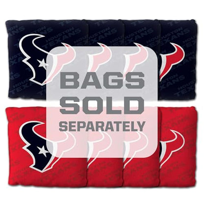 YouTheFan NFL 2' x 4' Slogan Series Professional Wood Cornhole Game - color: Houston Texans
