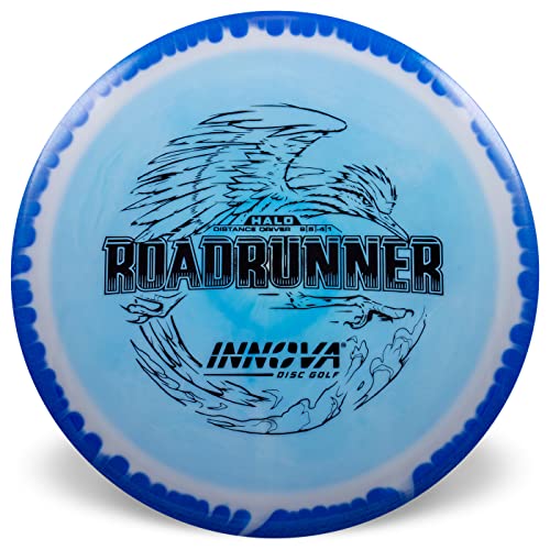 Innova Halo Star Roadrunner Disc Golf Distance Driver – Understable Disc Golf Driver Reliable and Straight Disc Golf Driver (Colors Will Very) - size: 173-175g