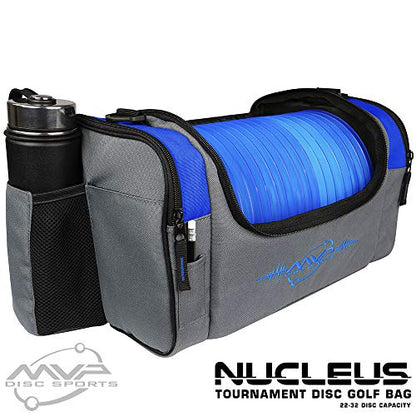 MVP Disc Sports Nucleus Tournament Disc Golf Bag (Choose Your Favorite Color) - color: Royal
