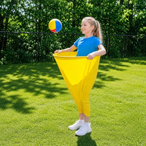 Granny Pants Yard Game, 2Pcs Granny Pants Outdoors Games Family Party Outdoor Games with 8 Bouncy Balls, 2 Pumps, Fun Tossing Games Props for Ultimate Family Reunion Backyard Party Games