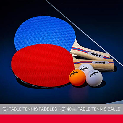 Franklin Sports Ping Pong Paddle Set with Balls - 2 Player & 4 Player Table Tennis Paddle Kit - Full Ping Pong Starter Kit - size: One Size, style: 2 Player Set