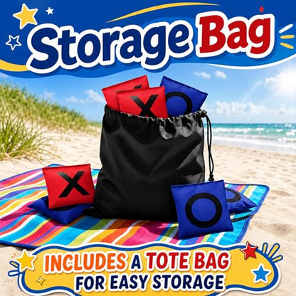 Bean Bags for Tossing,Kanosan Outside Field Day Birthday Party Backyard Family Reunion Carnival Yard Lawn Easter Fall Festival Beach Fun Games