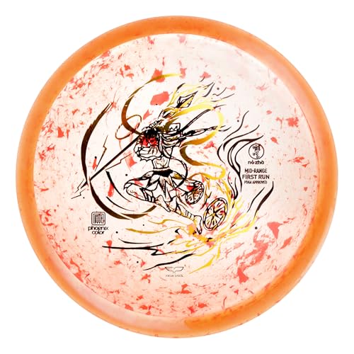 Yikun Disc Golf| Pro Worlds 2025 Limited Edition | | Fairway-Distance Hybrid Disc | Max 100m+ Flights for All Skill Levels | Late-Turn Glide & Reliable Fade | PDGA Approved 170-176g - color: orange