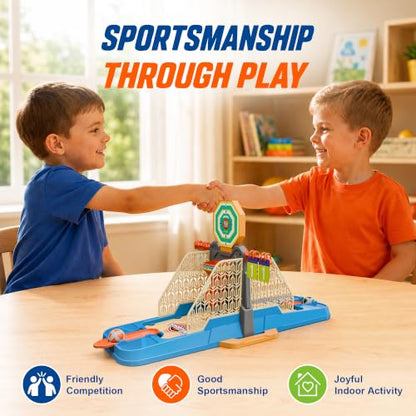 iPlay, iLearn Kids Tabletop Basketball Toy, Battle Board Game Age 3-5 6-8 | Desktop Shooting Ball Dartboard Toys, Fun Famliy Party Target Dart Game, Cool Birthday Gifts for 4-7 8-12 Yr Child Boy Girl