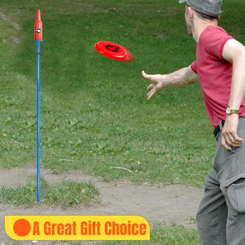 Juegoal Outdoor Flying Disc Game Set, Yard Games Set, Outside Fun Disc Toss Game for Beach Lawn Backyard Park Camping - style: Regular