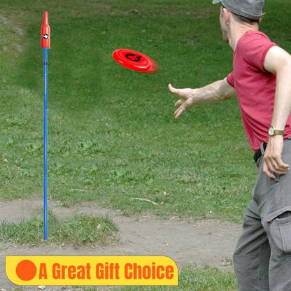 Juegoal Outdoor Flying Disc Game Set, Yard Games Set, Outside Fun Disc Toss Game for Beach Lawn Backyard Park Camping - style: Regular