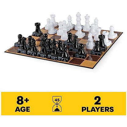 Spin Master Games, Cardinal Classics Chess Teacher, Learn to Play Strategy Board Games for Beginners, Chess Sets for Adults, 2 Players, for Ages 8 & Up - size: 1, style: Chess Teacher