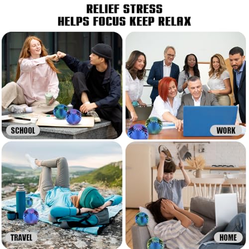 Gear Sphere, 3D Printed Gearsphere - The Steampunk Whirling Wonder Fidget Gear Ball, Gearsphere Cube Fidget Toy for Office and Home, Stress Relief Cool Stuff Toys Gift for 3+ Kids Adult (Purple) - color: Purple